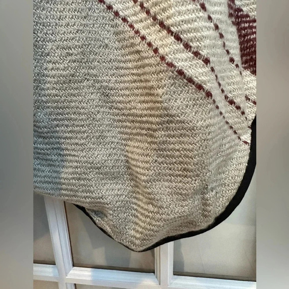 Free People | Boho Hippie Swept Away Zip-Up Ruana Cape Poncho Size O/S - Picture 9 of 10